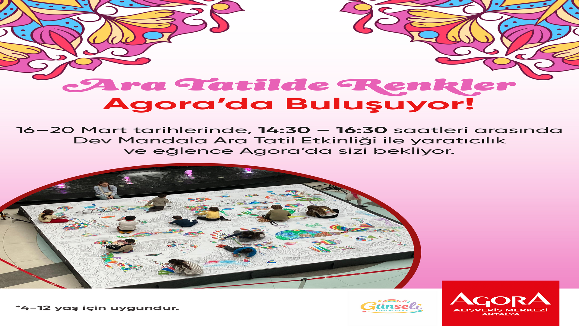 Ara Tatil Dev Mandala Etkinlği